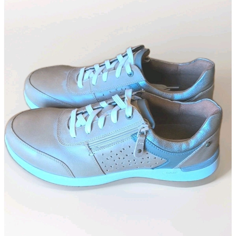 Rockport City Lites Womens Size 12M Brown Tru Flex Composite Toe Work Shoes EUC